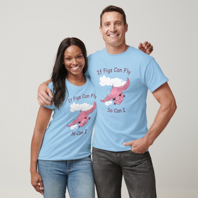 Flygande Gris T-Shirt (Unisex)