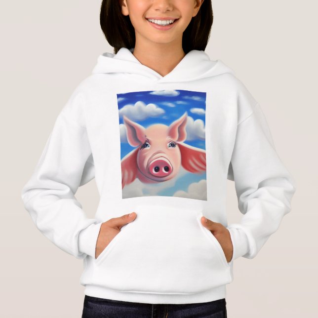 Flygande Gris T Shirt (Framsida)