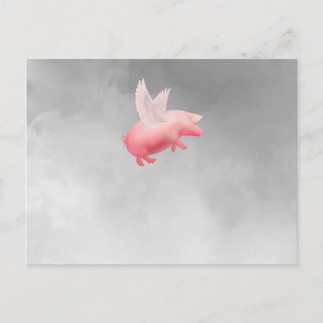 Flygande Gris Vykort (Framsida)