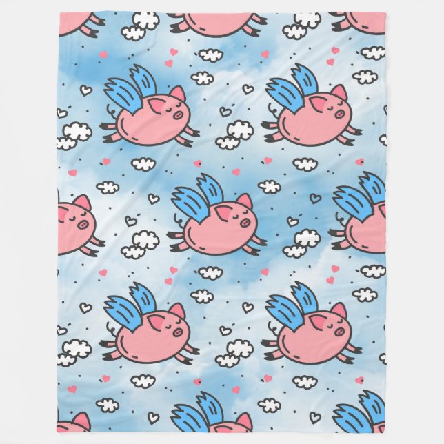 flygande grisar filt (Framsidan)