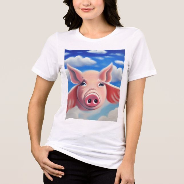 Flygande grisar t shirt (Framsida)