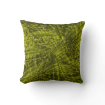 Flygande grön rosellabroderad kudde