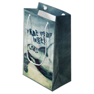 Flygande Grönt Sea Turtle   Anpassningsbar Gift Ba