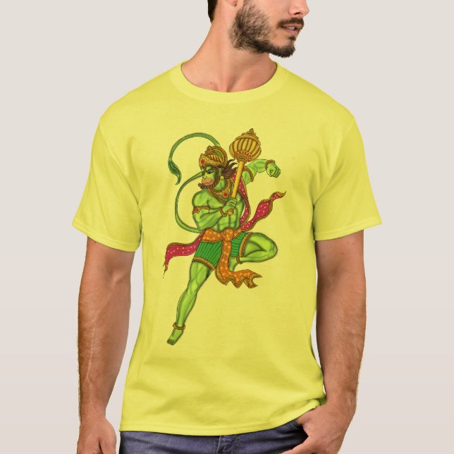 Flygande Hanuman T-Shirt (Framsida)