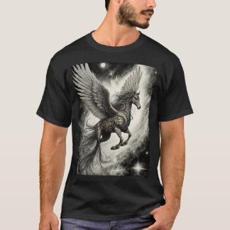 Flygande häst Mythical Creature T Shirt