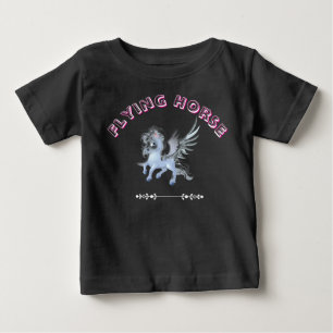 Flygande hästkids T-Shirt - Magic Horse Design