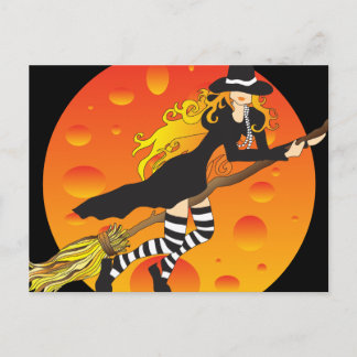 flygande häxa_2 vykort