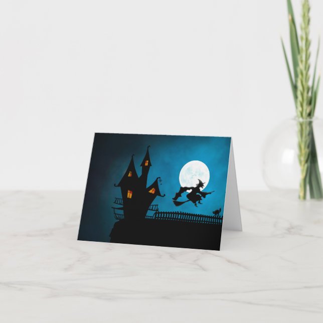 Flygande Häxa Kort (Framsida)