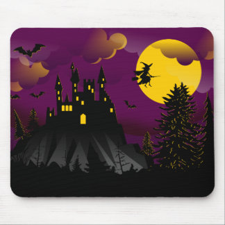 Flygande häxhalloween musmatta