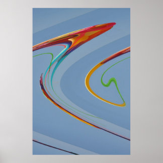 Flygande hög poster