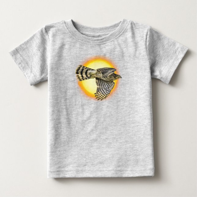 Flygande Hök Brand T Shirt (Framsida)