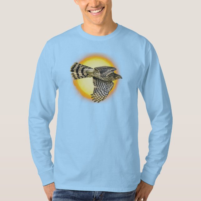 Flygande Hök Brand T Shirt (Framsida)