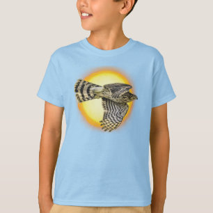 Flygande hök Eld T Shirt