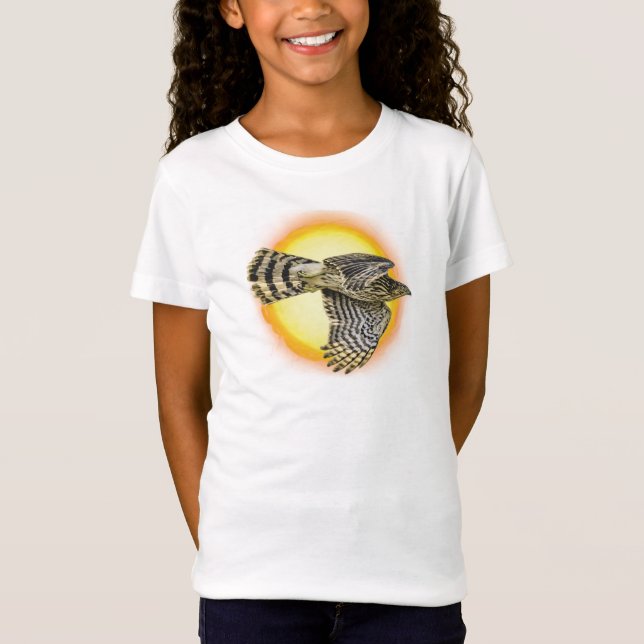 Flygande Hökbrand T Shirt (Framsida)