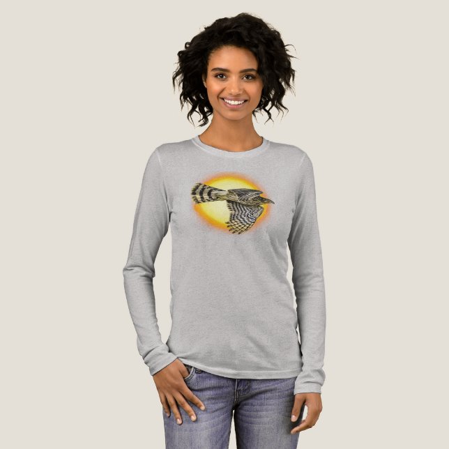 Flygande hökbrand t shirt (Hel framsida)