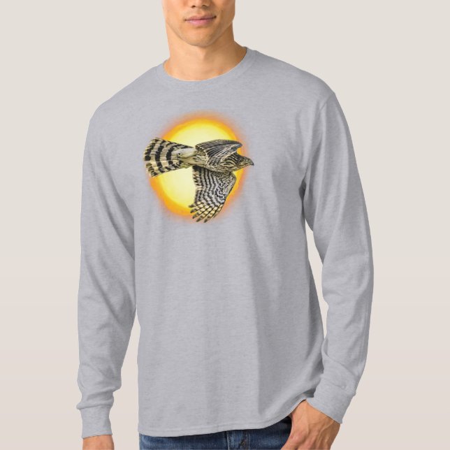 Flygande Hökbrand T Shirt (Framsida)