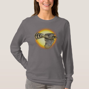 Flygande hökbrand t shirt