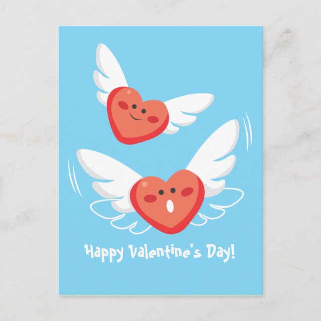 Flygande hörn helg vykort (Framsida)