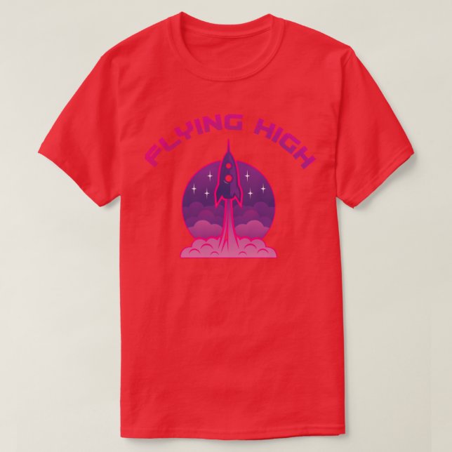 Flygande hus t shirt (Design framsida)