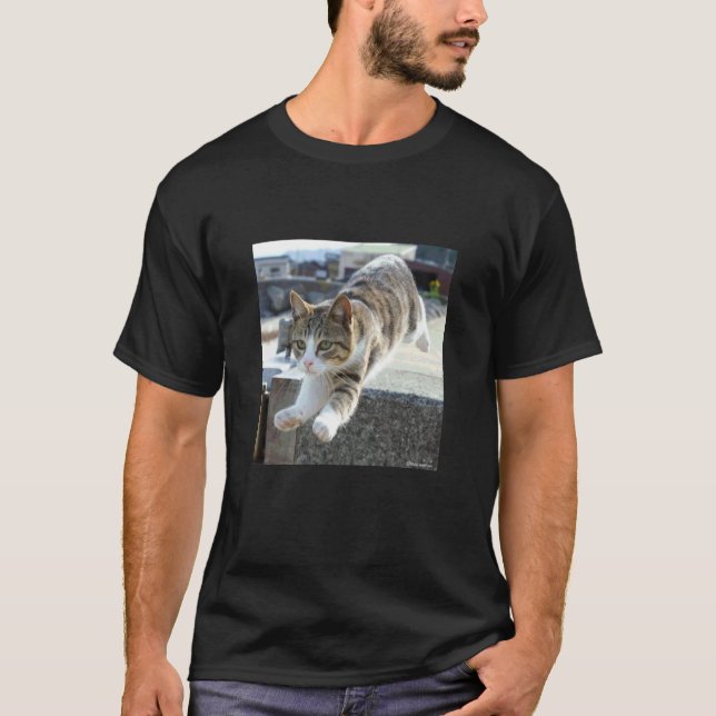 flygande katt2_001 t shirt (Framsida)