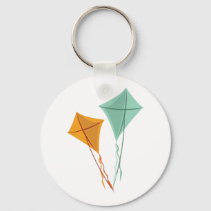 Flygande Kites Nyckelring