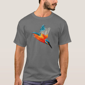 Flygande konst av Kingfisher T-shirt