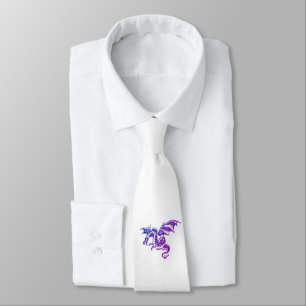Flygande Lila Dragon mot White Slips