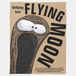 Flygande Måne Blanket Fleecefilt