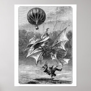 Flygande mannens fall poster