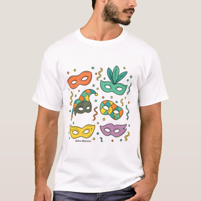 Flygande Masker T Shirt (Framsida)