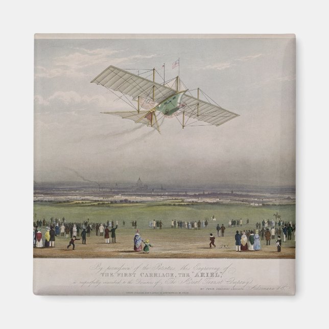 Flygande Maskin Magnet (Framsidan)