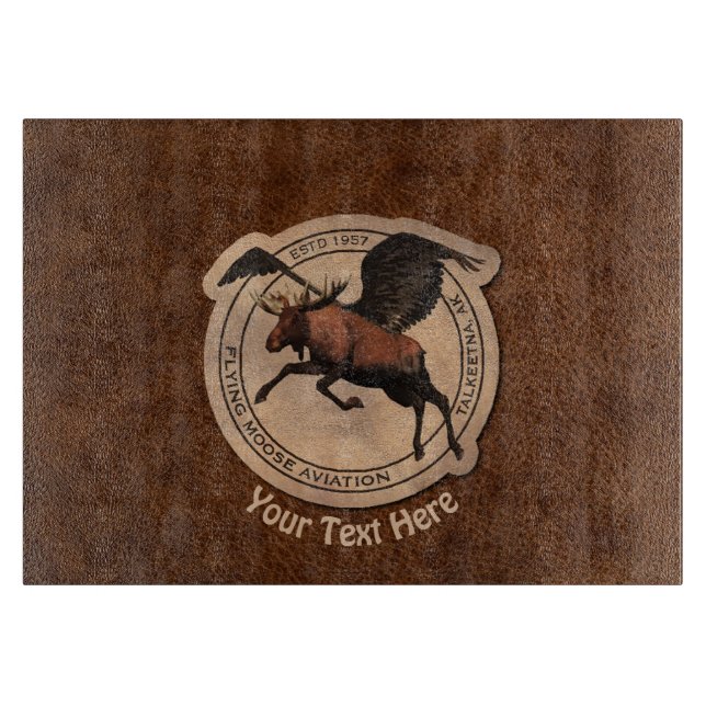 Flygande moose Aviation Patch (Framsidan)