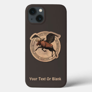 Flygande moose Aviation Patch Fodral-Mate iphone c