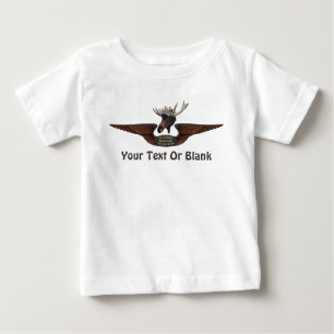 Flygande Moose Bush Pilot Vingar T-shirt