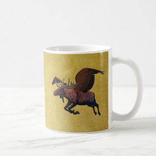 Flygande Moose Kaffemugg