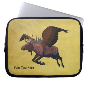 Flygande Moose Laptop Fodral
