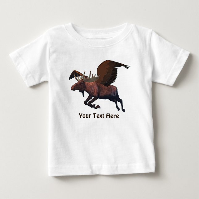 Flygande Moose Tröja (Framsida)