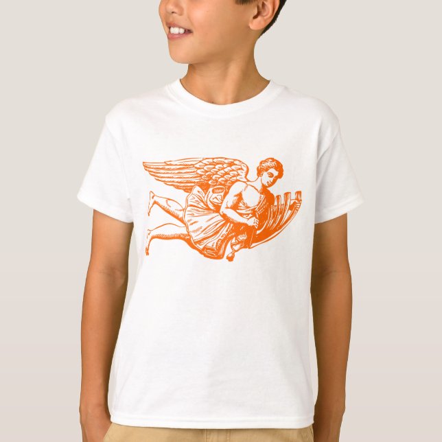 Flygande musikangel t-shirt (Framsida)