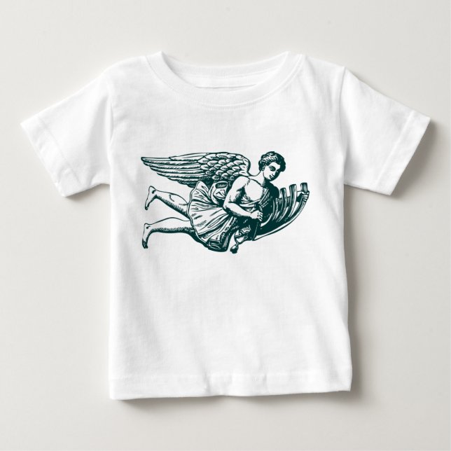 Flygande musikangel t shirt (Framsida)