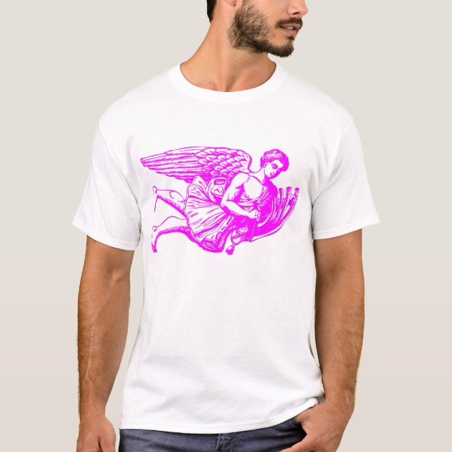 Flygande musikangel tee shirt (Framsida)