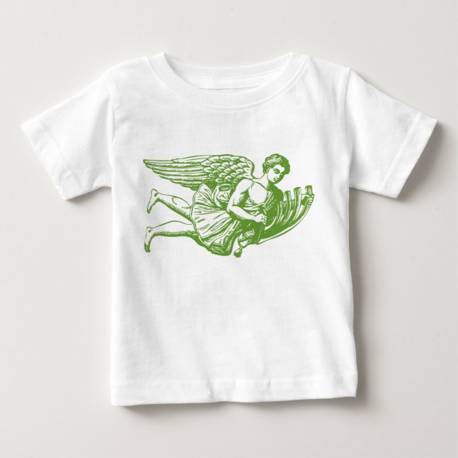 Flygande musikangel tee shirt (Framsida)