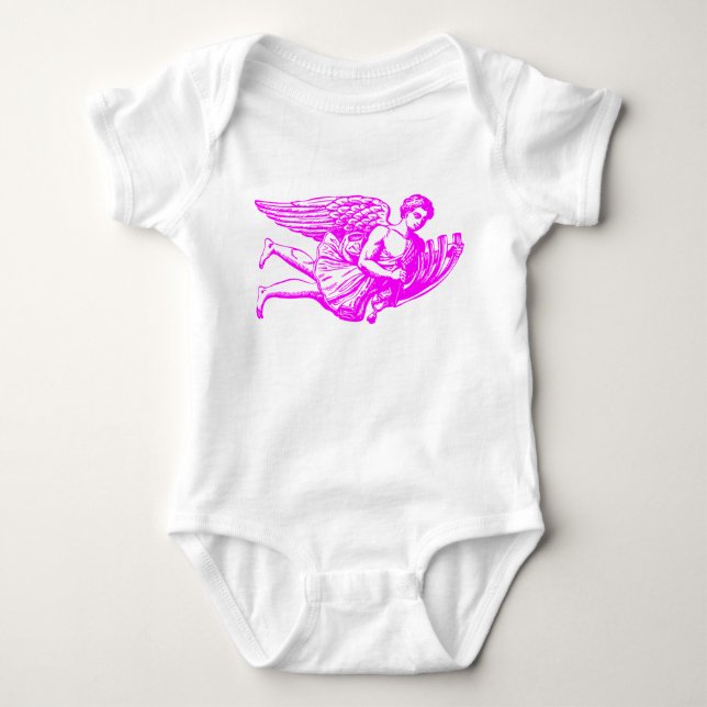 Flygande musikangel tee shirt (Framsida)