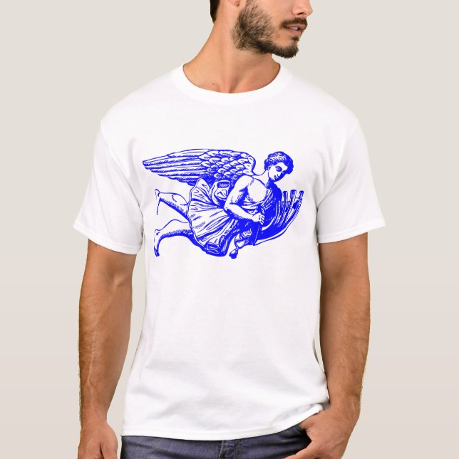 Flygande musikangel tee shirt (Framsida)