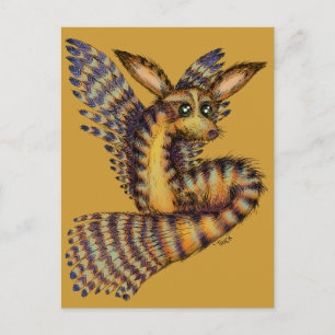 Flygande Öken Vulpix Vykort