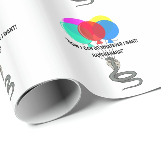 Flygande orm presentpapper (Rullad Hörn)