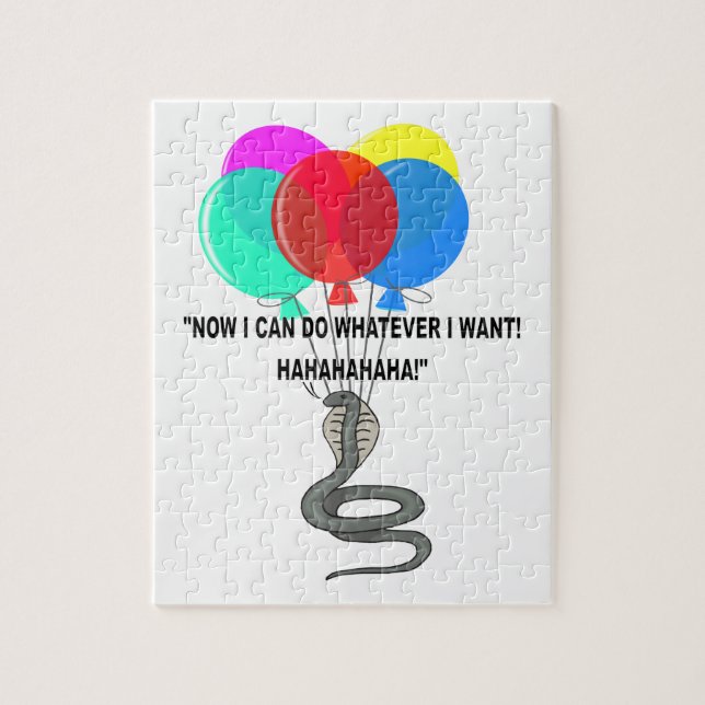 Flygande orm pussel (Vertikal)