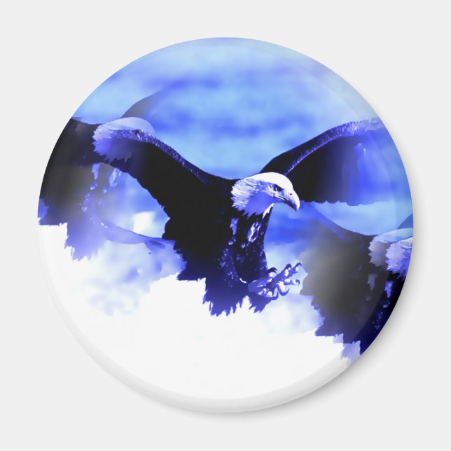 Flygande Örn Magnet (Framsidan)