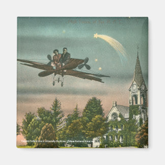 Flygande över gammalt kapitel magnet