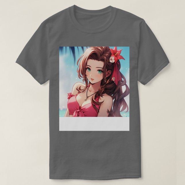 Flygande på strand t shirt (Design framsida)
