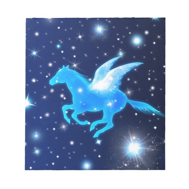 Flygande Pegasus Anteckningsblock (Framsida)
